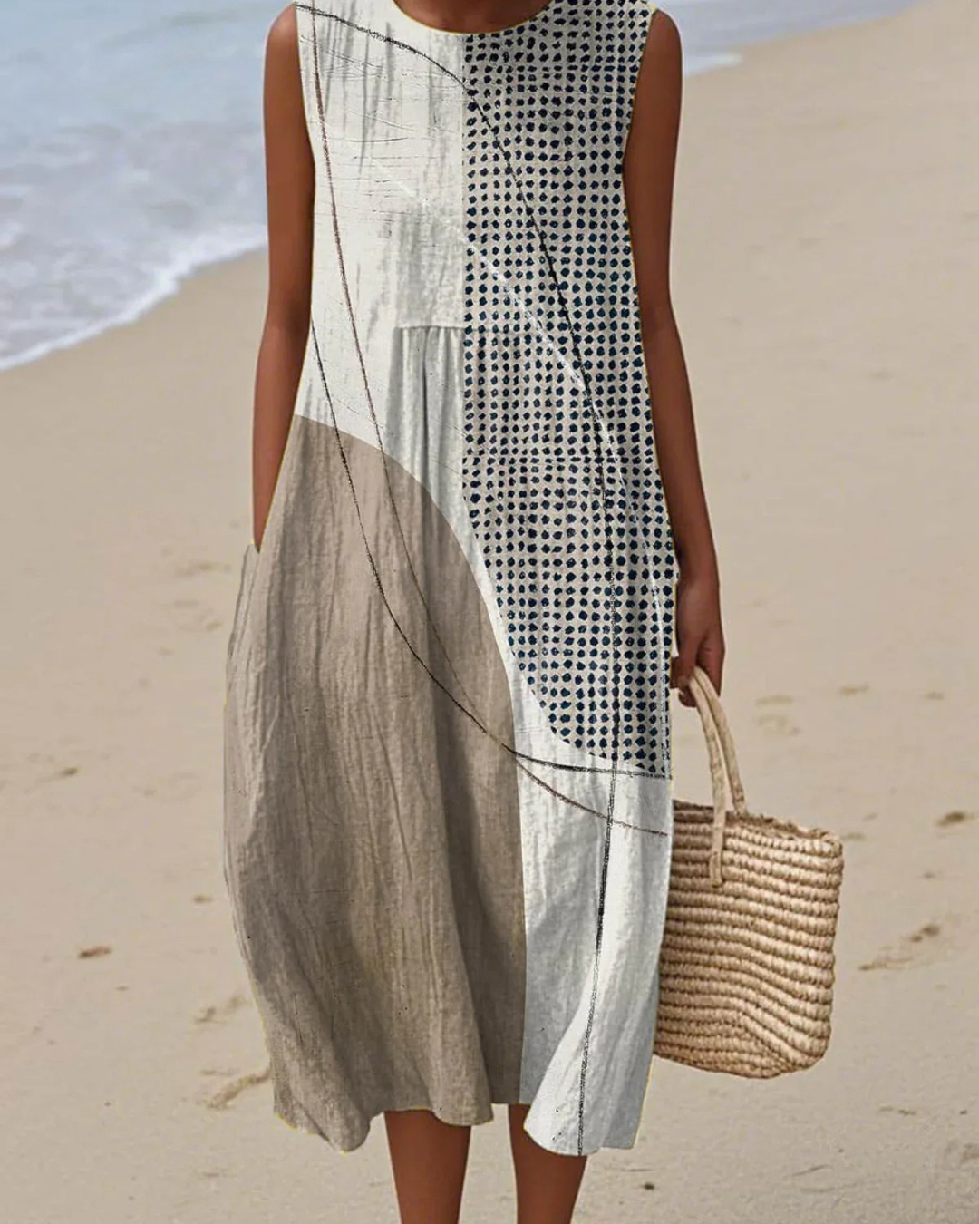Ingrid Asymmetric Summer Dress