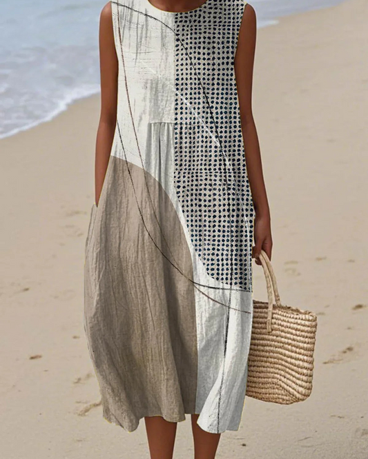 Ingrid Asymmetric Summer Dress