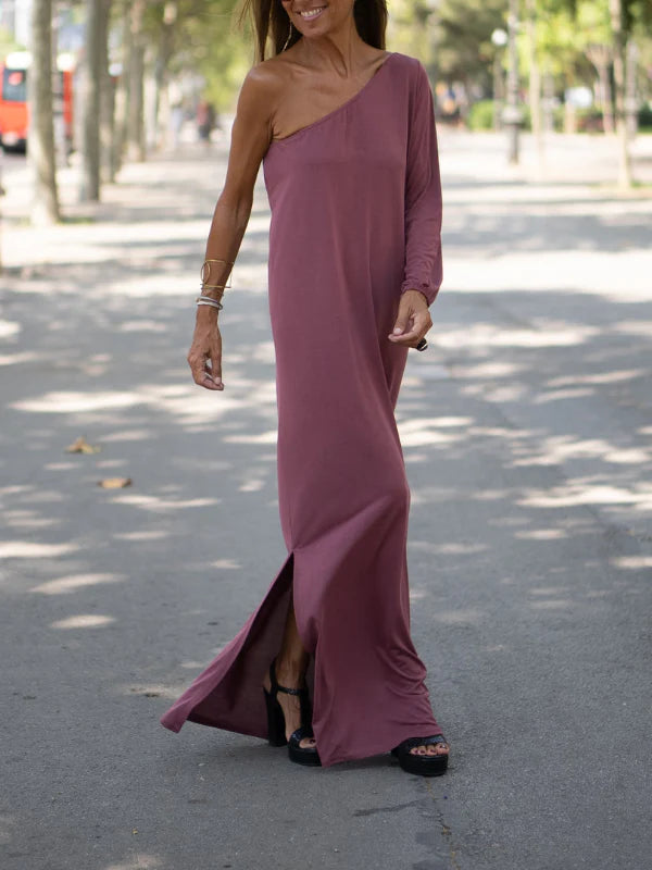 Jonna Asymmetric Maxi Dress