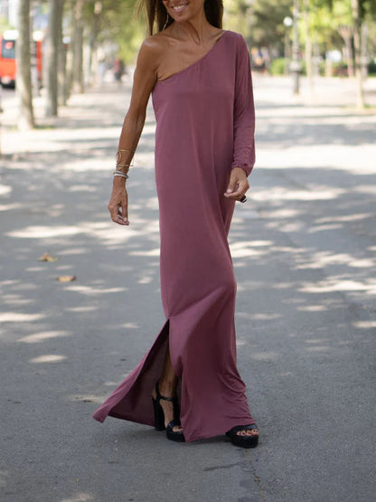 Jonna Asymmetric Maxi Dress