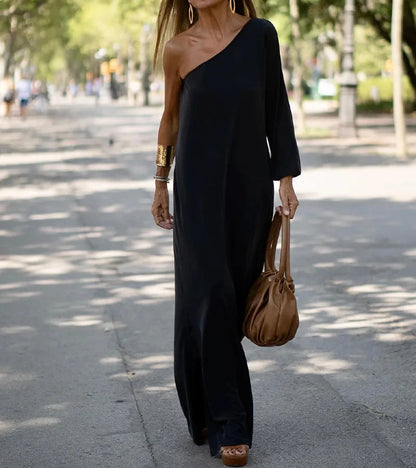 Jonna Asymmetric Maxi Dress