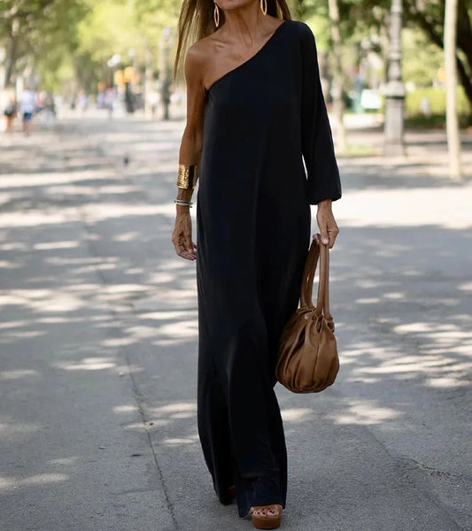 Jonna Asymmetric Maxi Dress