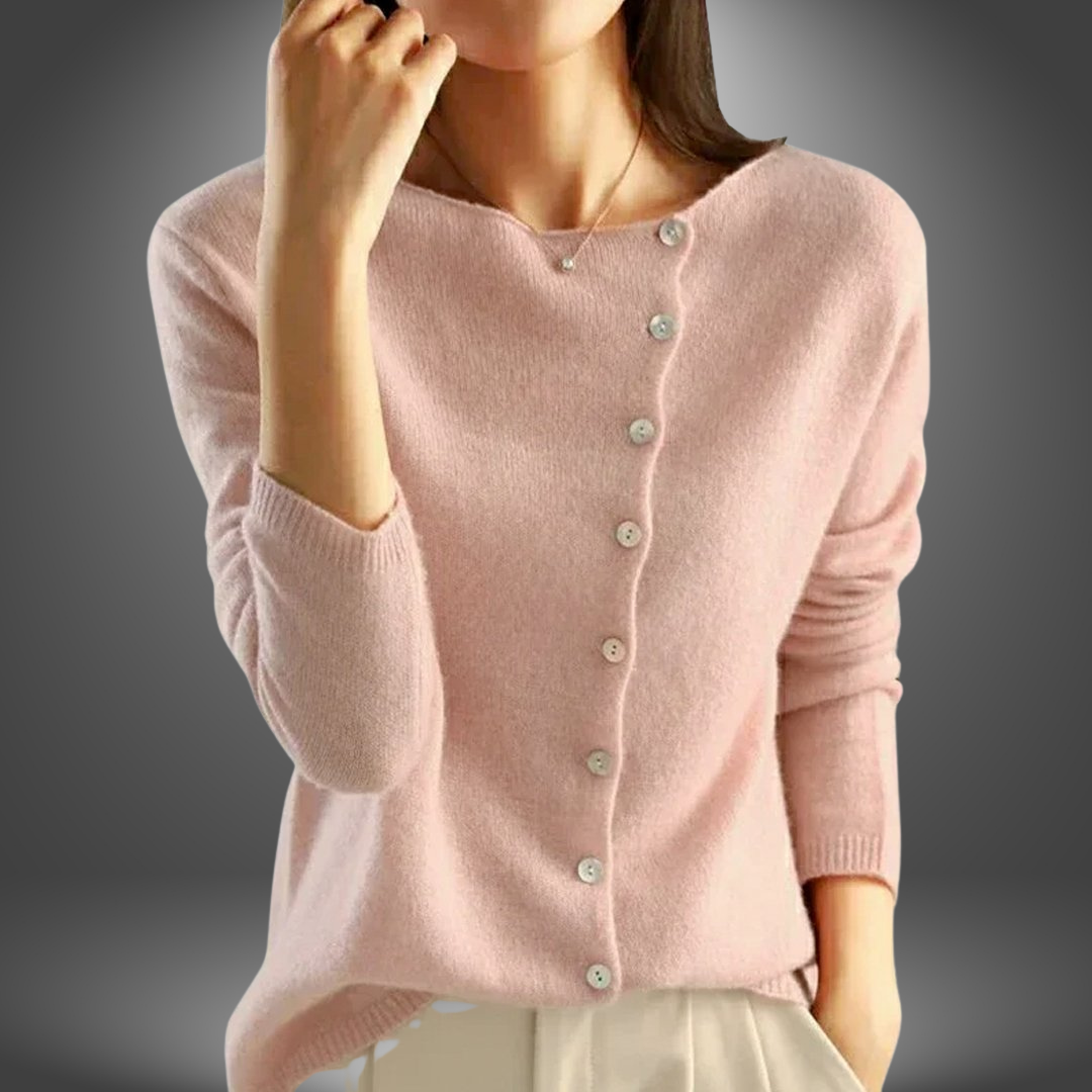 Julia Button Knit Sweater