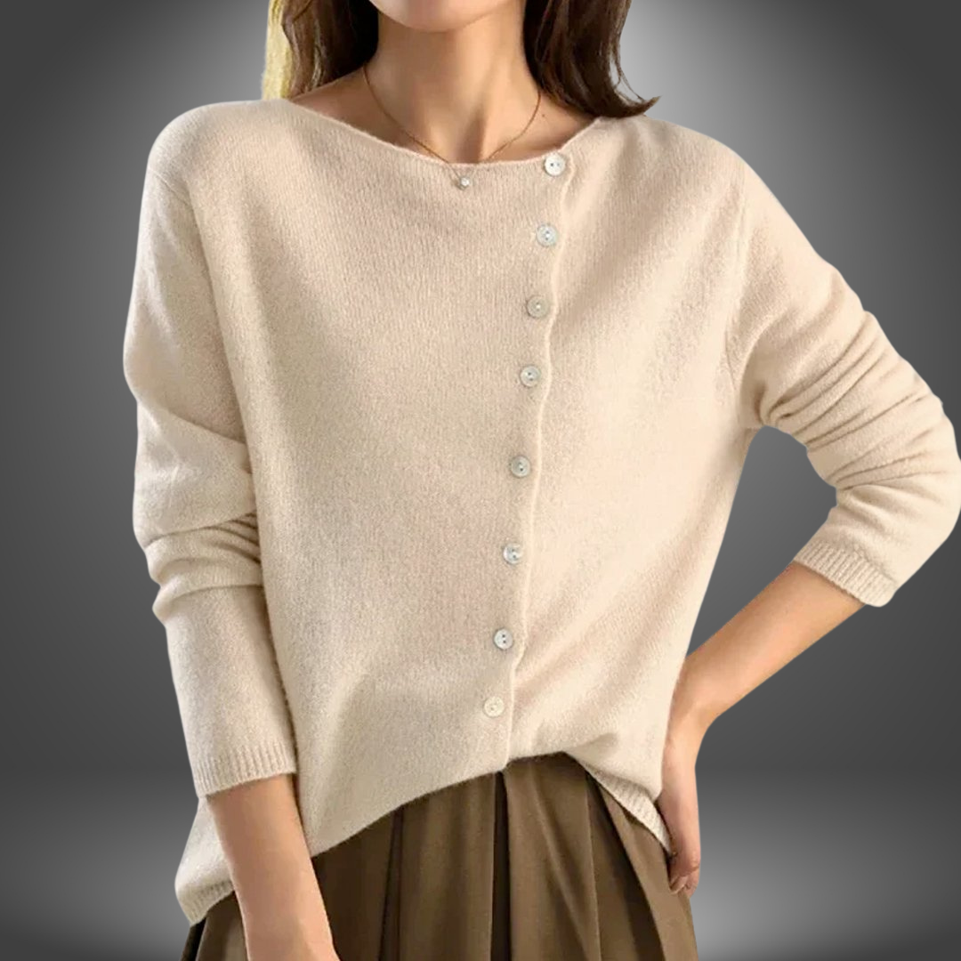 Julia Button Knit Sweater