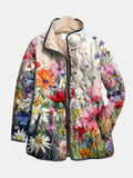Kira Vintage Floral Quilted Jacket 0