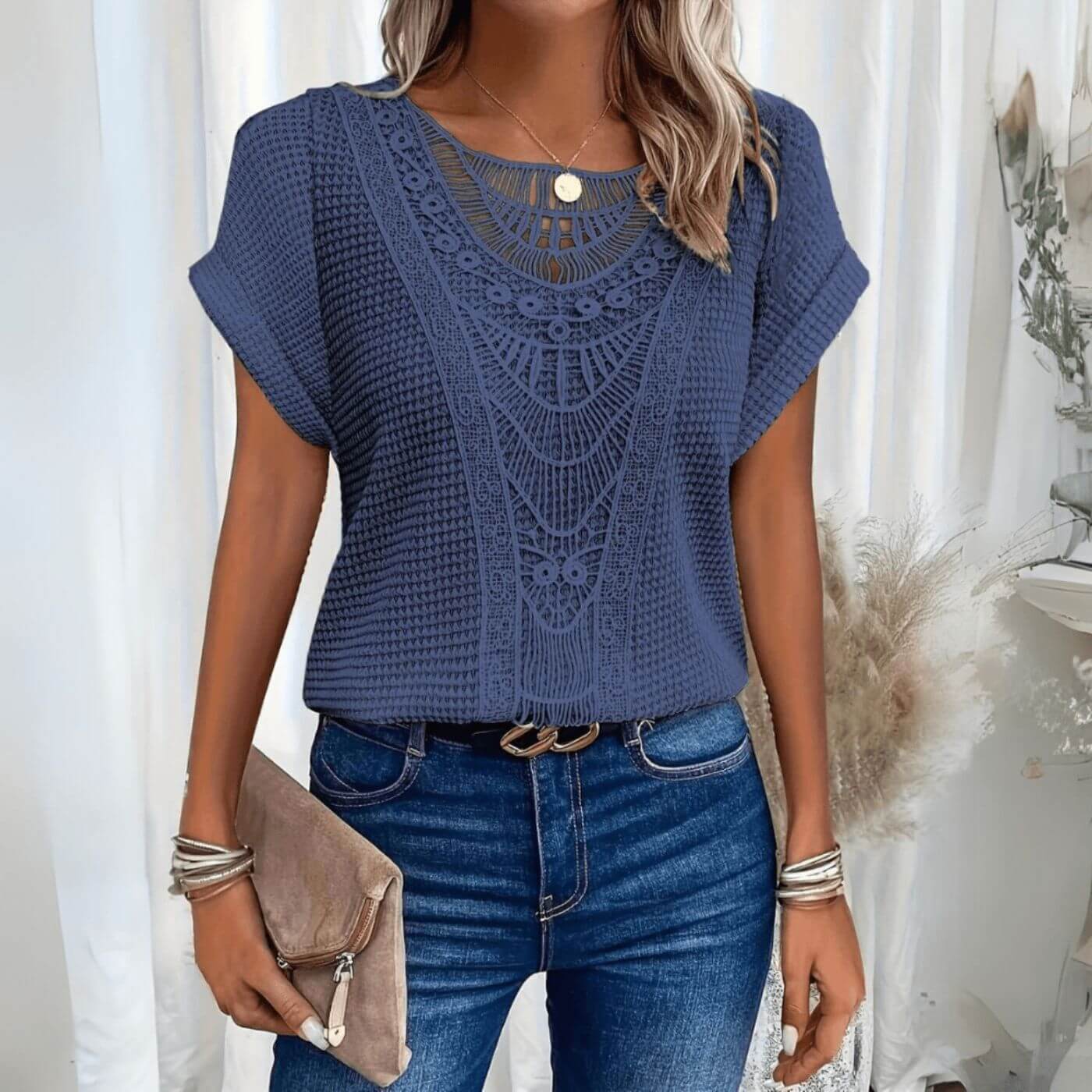 Klarja Airy Lace Blouse