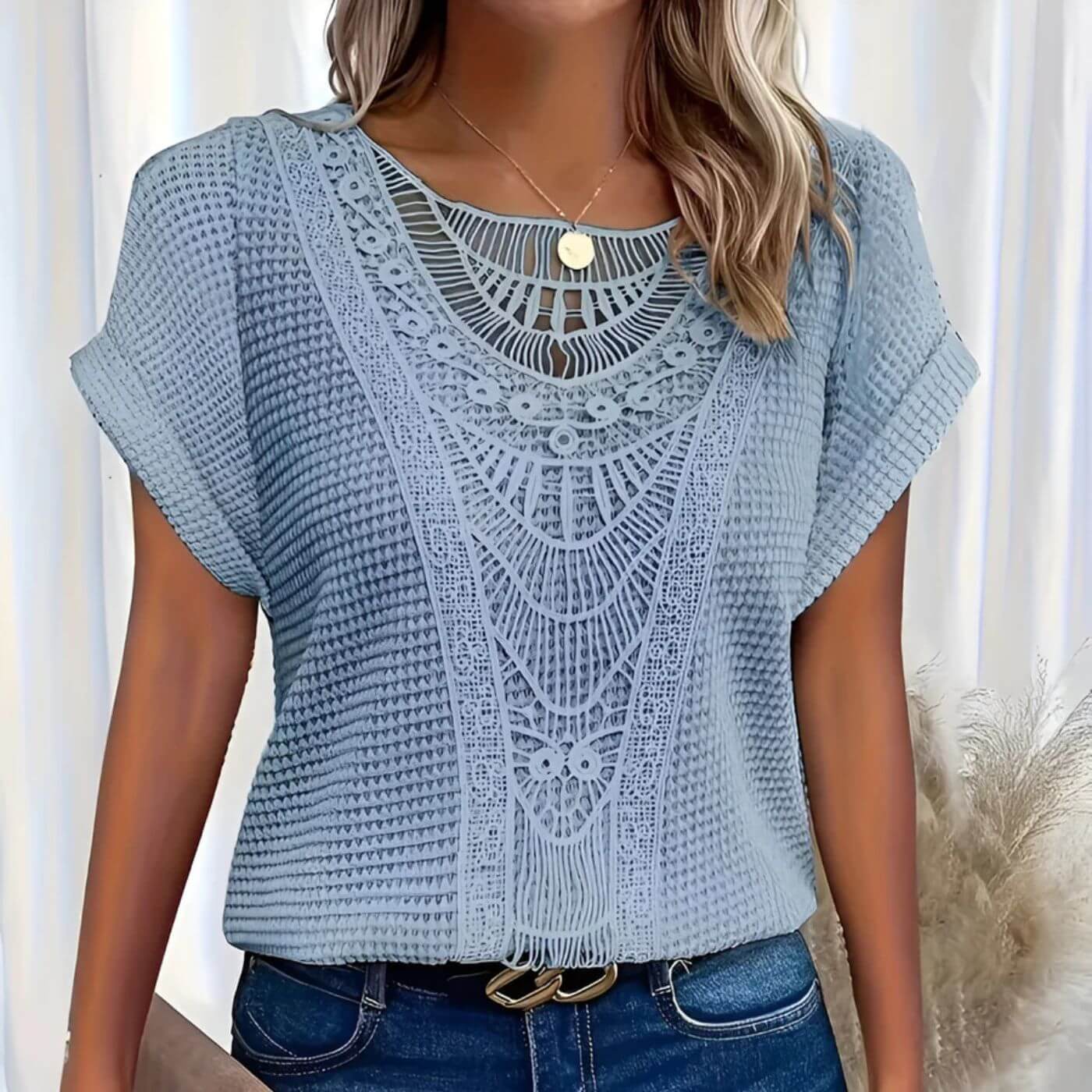 Klarja Airy Lace Blouse