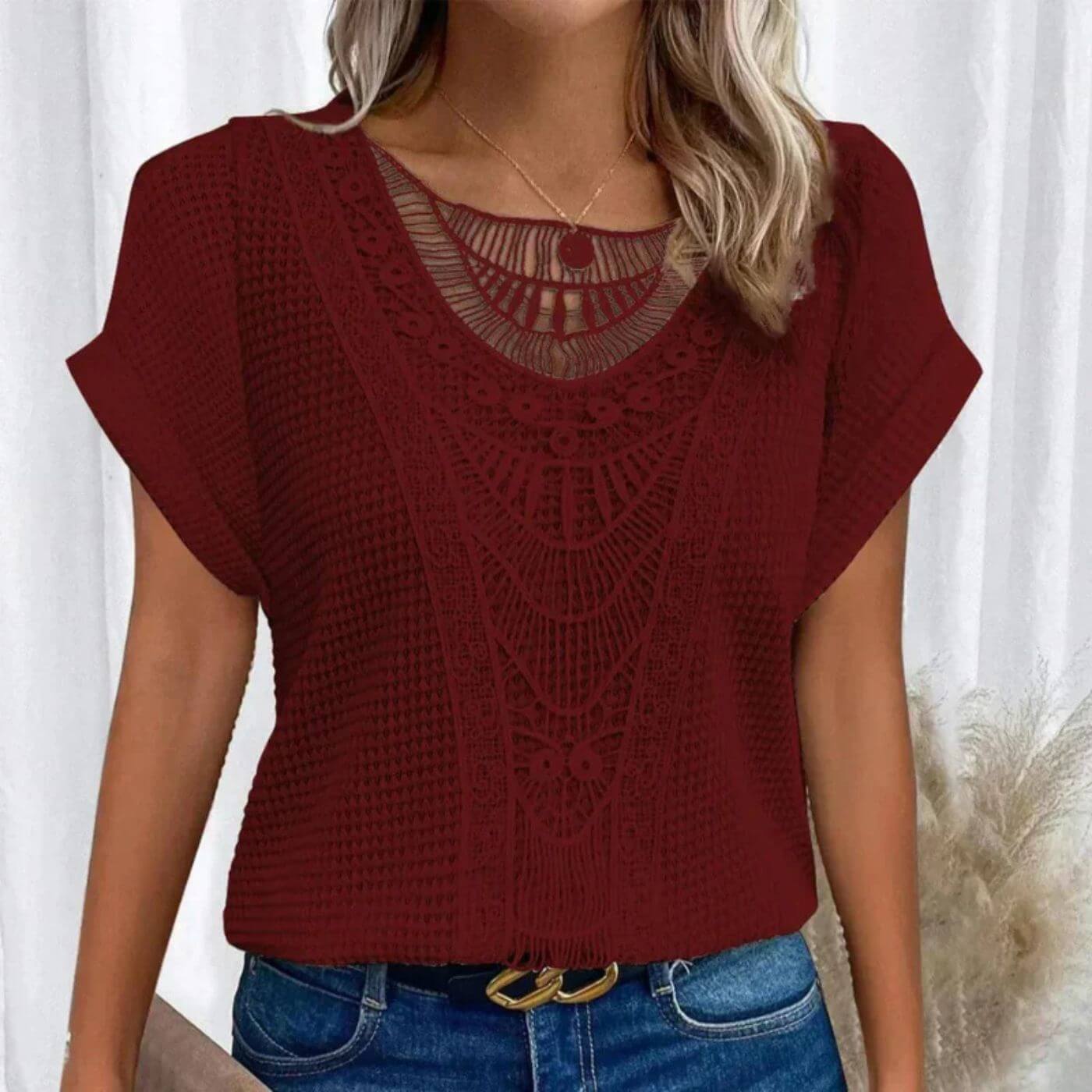 Klarja Airy Lace Blouse