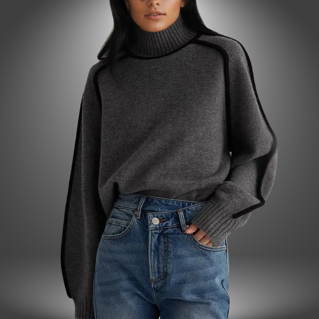 Laura Elegant Embroidered Sweater