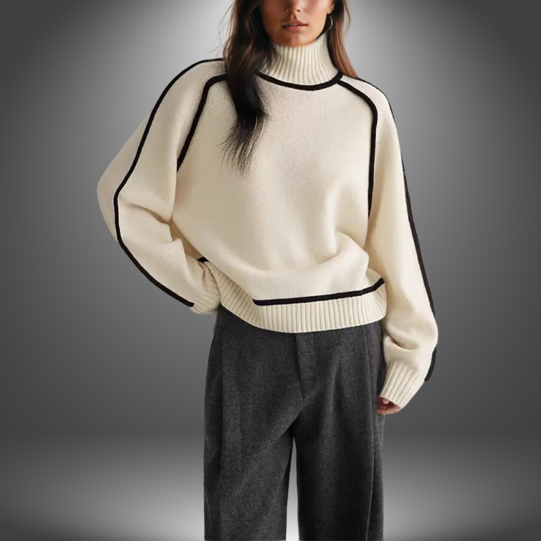 Laura Elegant Embroidered Sweater