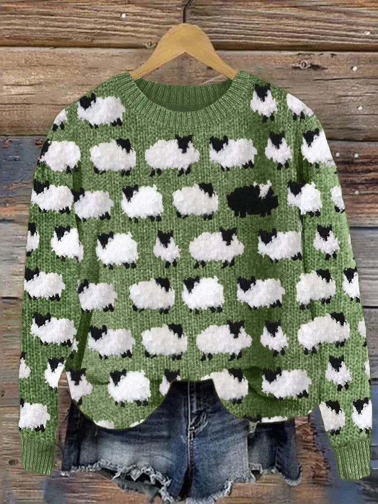 Lina Casual Knit Sweater