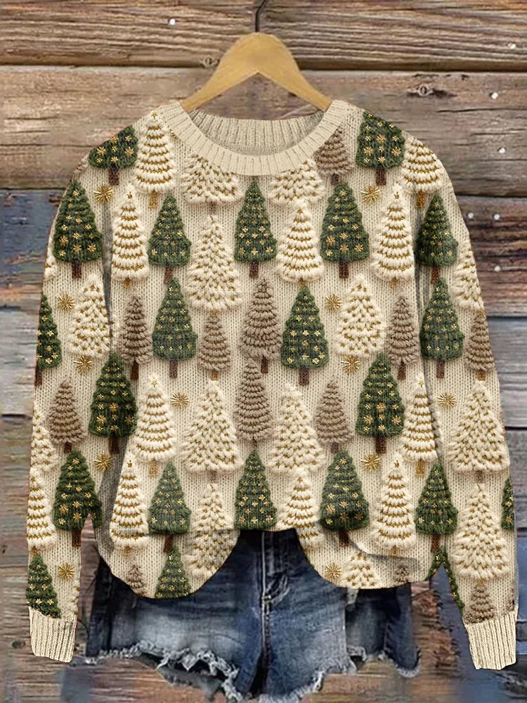 Lina Casual Knit Sweater