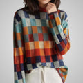 Hannah Checked Knit Sweater