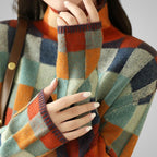 Hannah Checked Knit Sweater