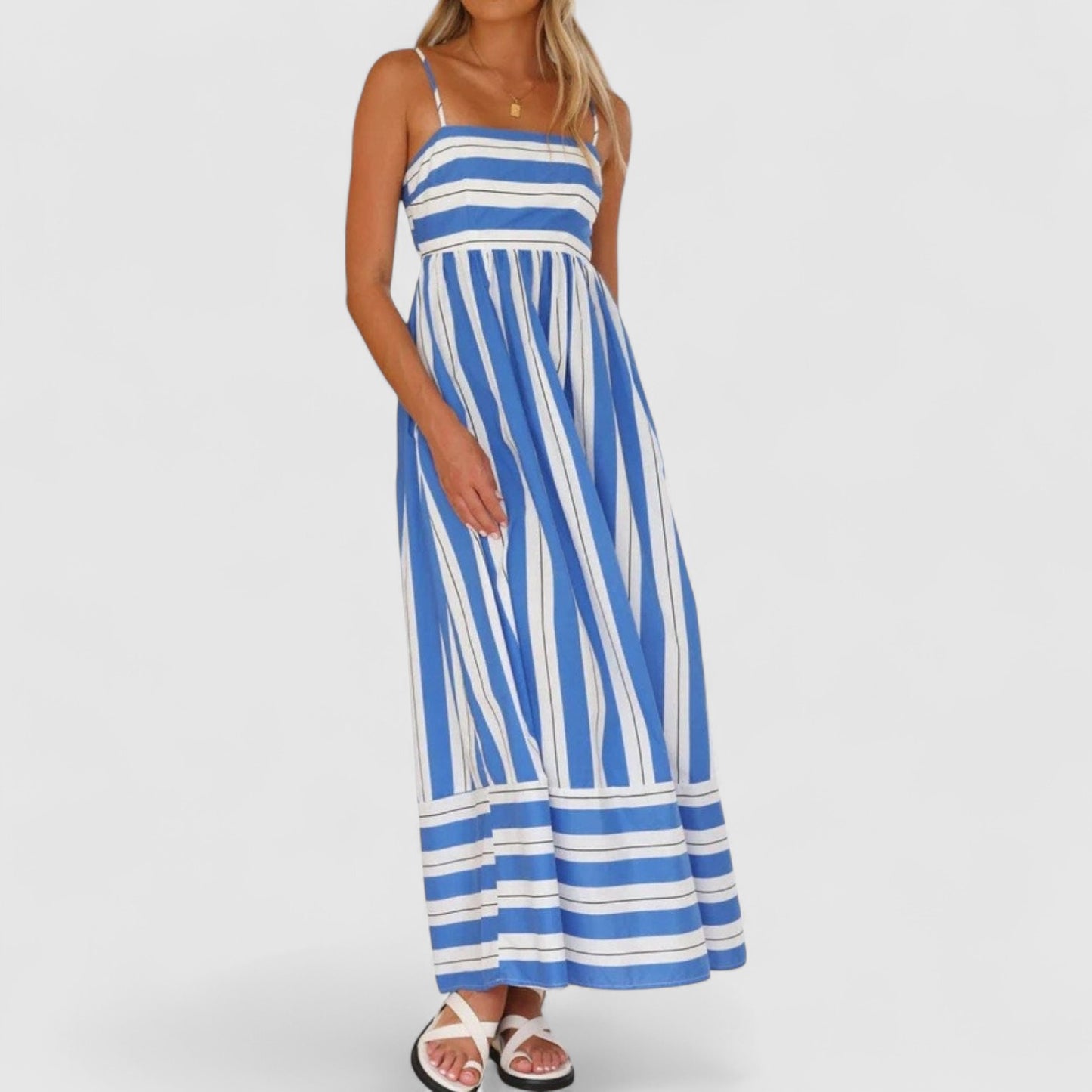Lykke Pink Striped Dress