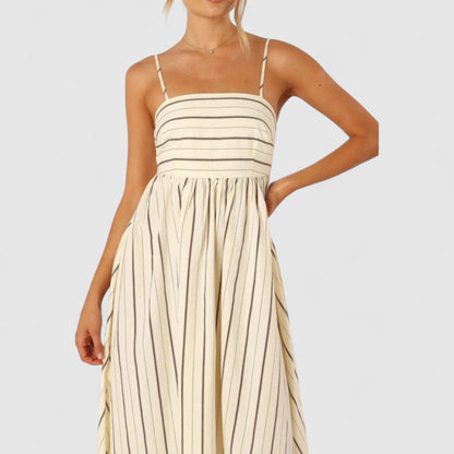 Lykke Pink Striped Dress