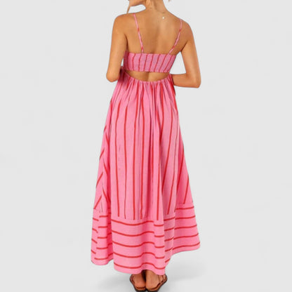 Lykke Pink Striped Dress