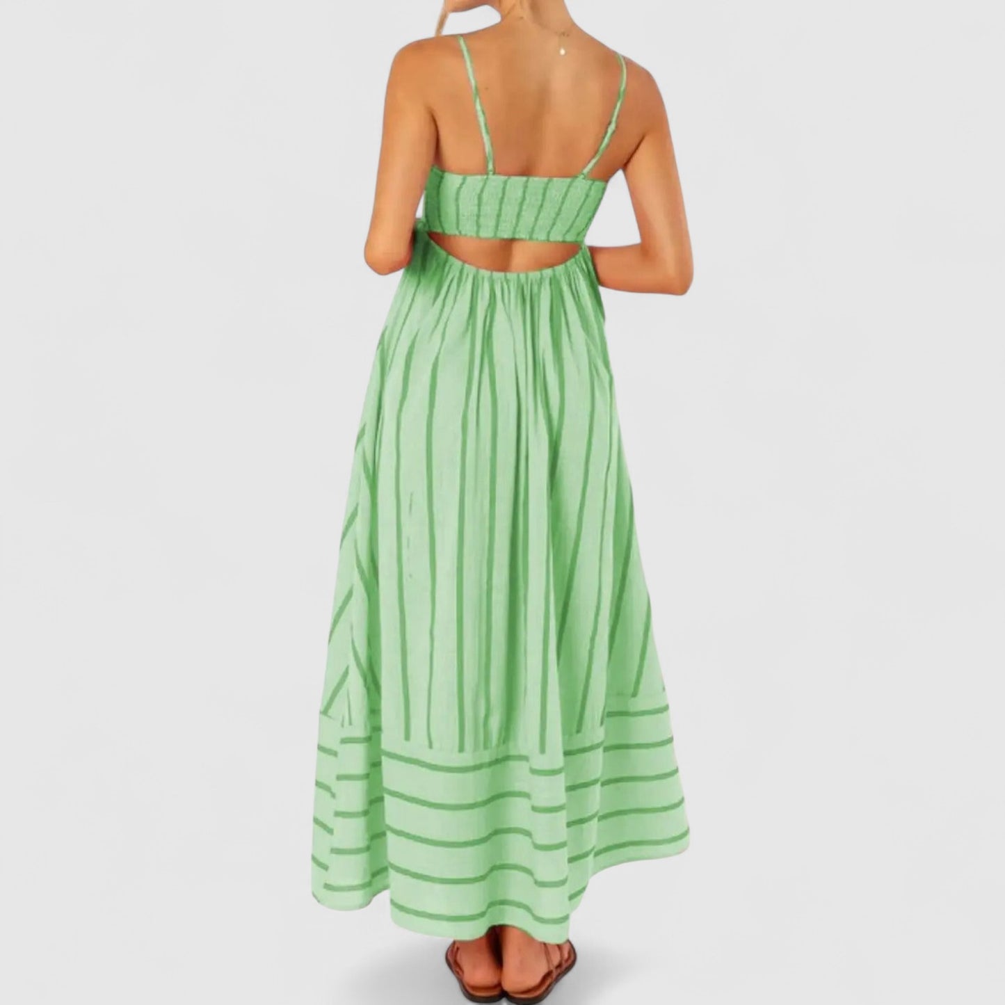 Lykke Pink Striped Dress