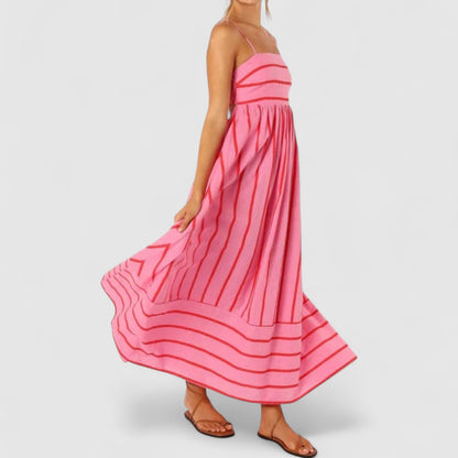 Lykke Pink Striped Dress