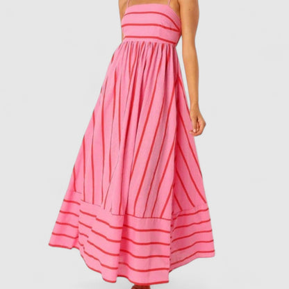 Lykke Pink Striped Dress