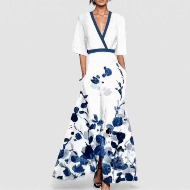 Majken Bright Floral Maxi
