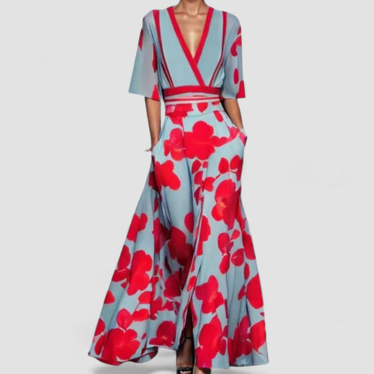 Majken Bright Floral Maxi