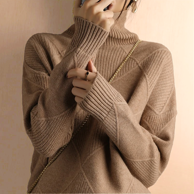 Marcelle Premium Turtleneck Sweater
