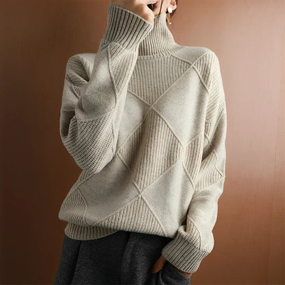 Marcelle Premium Turtleneck Sweater