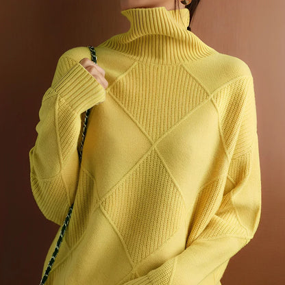 Marcelle Premium Turtleneck Sweater
