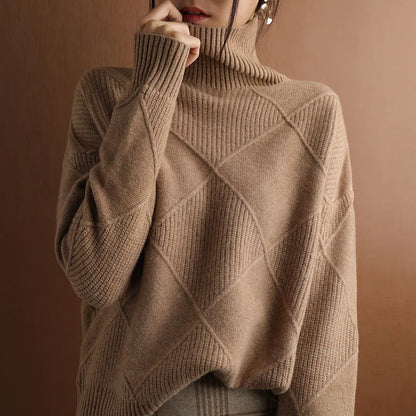 Marcelle Premium Turtleneck Sweater