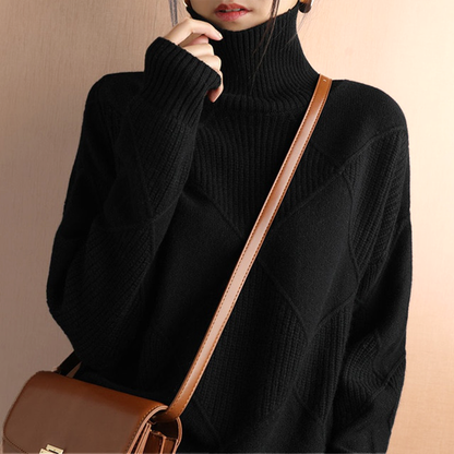 Marcelle Premium Turtleneck Sweater