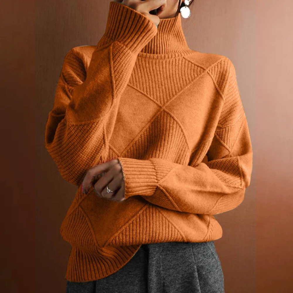 Marcelle Premium Turtleneck Sweater