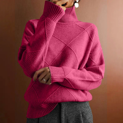 Marcelle Premium Turtleneck Sweater