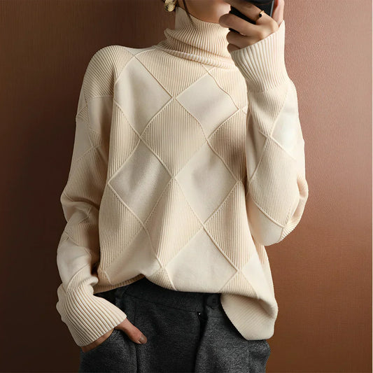 Marcelle Premium Turtleneck Sweater