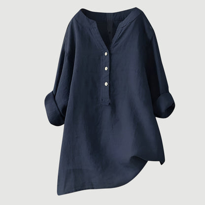 Marta Airy Linen Blouse