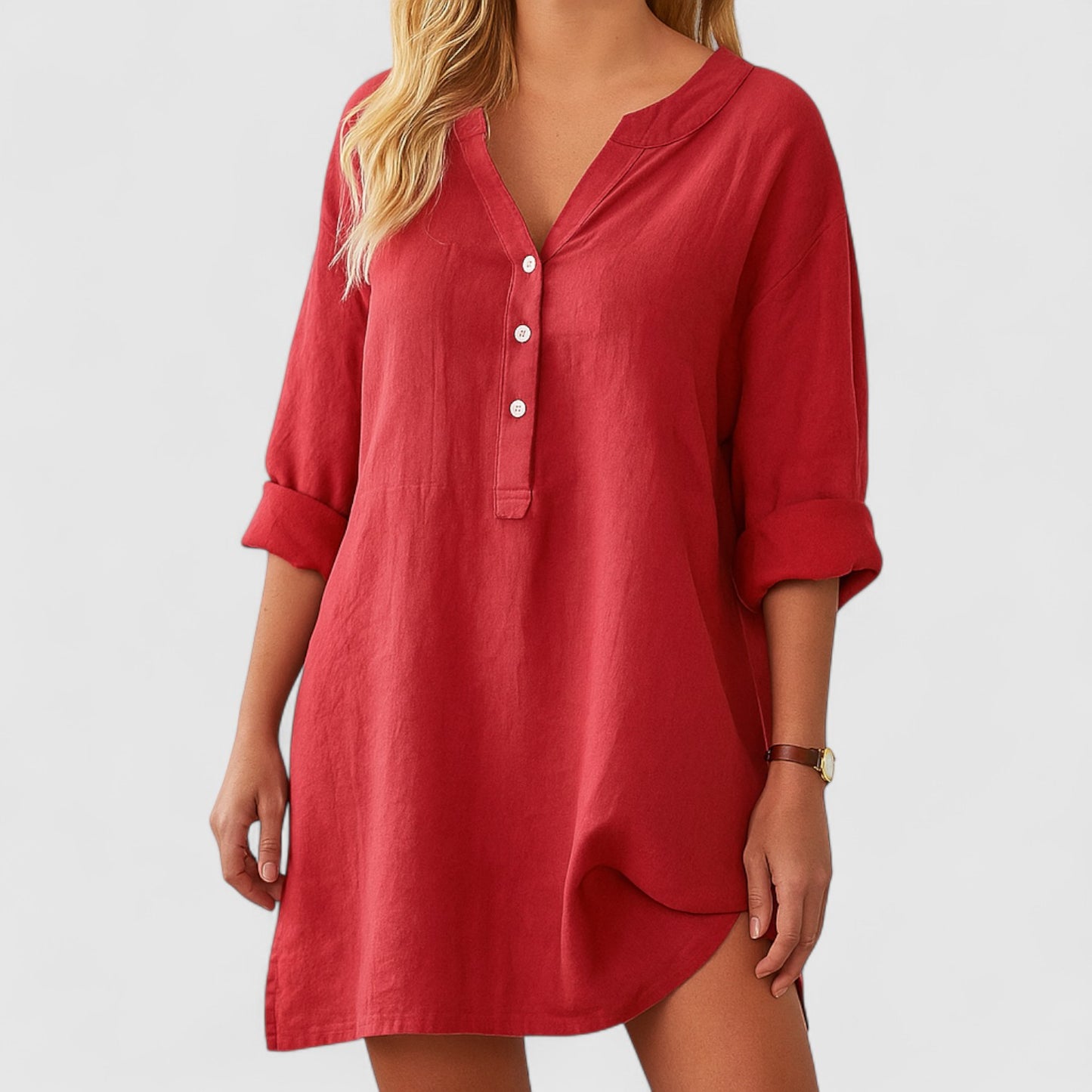 Marta Airy Linen Blouse