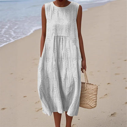 Melina Sunflower Summer Dress