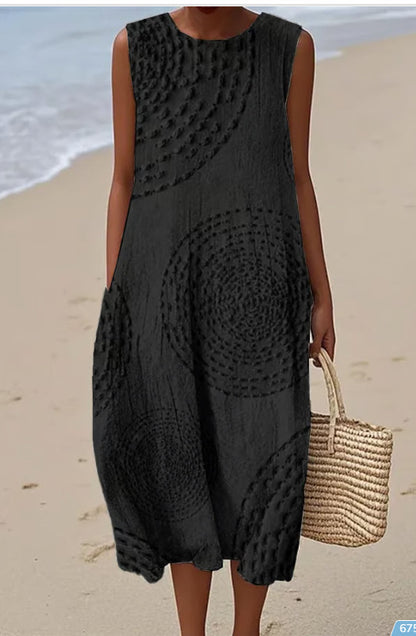 Melina Sunflower Summer Dress