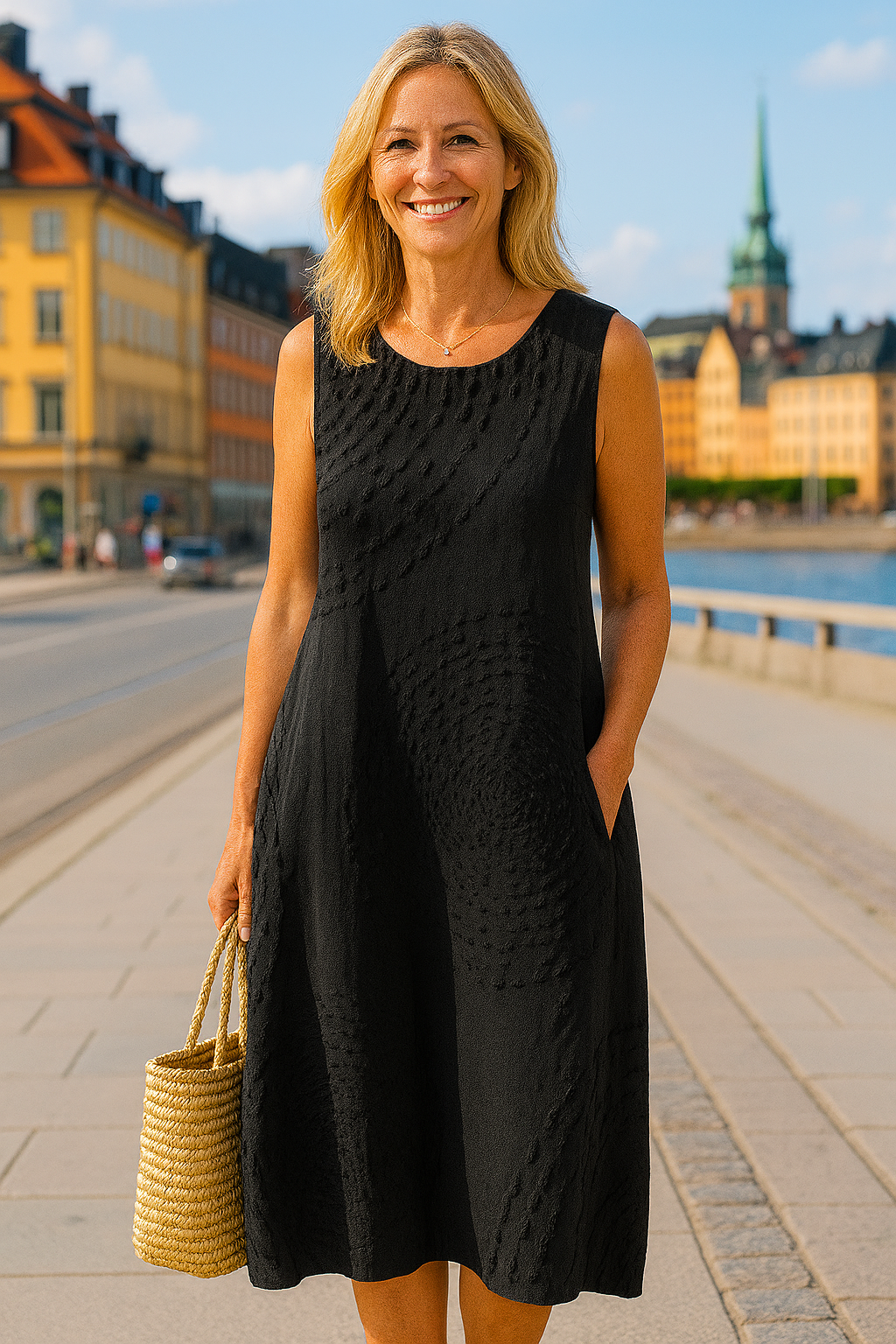 Melina Sunflower Summer Dress