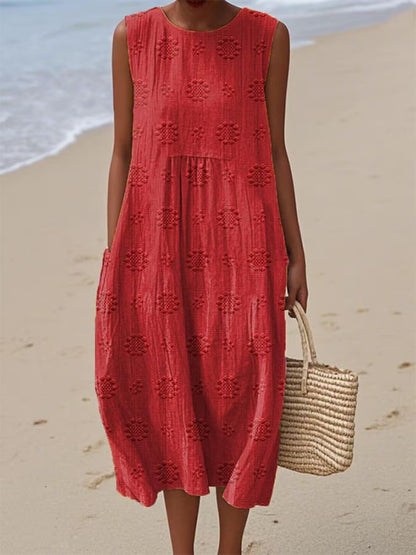 Melina Sunflower Summer Dress