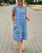 Lindsay Patterned Summer Dress