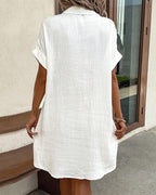 Colleen Pocket Shirt Dress