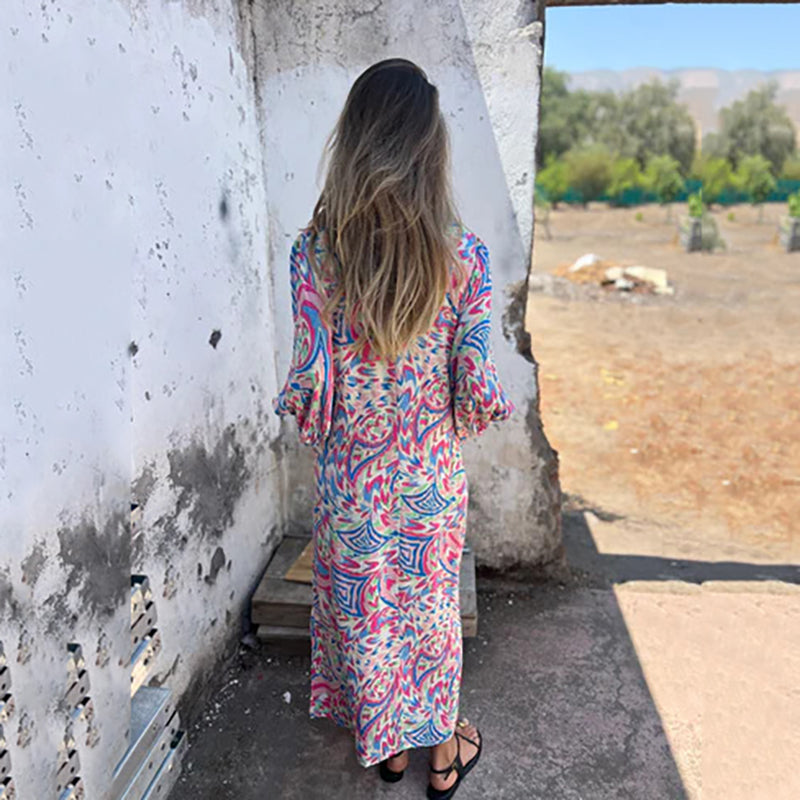 Mireille Bohemian Maxi Dress