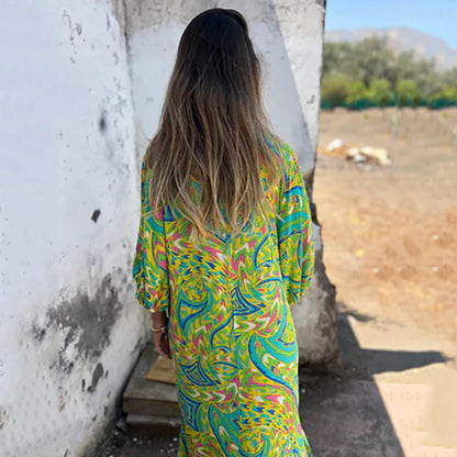 Mireille Bohemian Maxi Dress