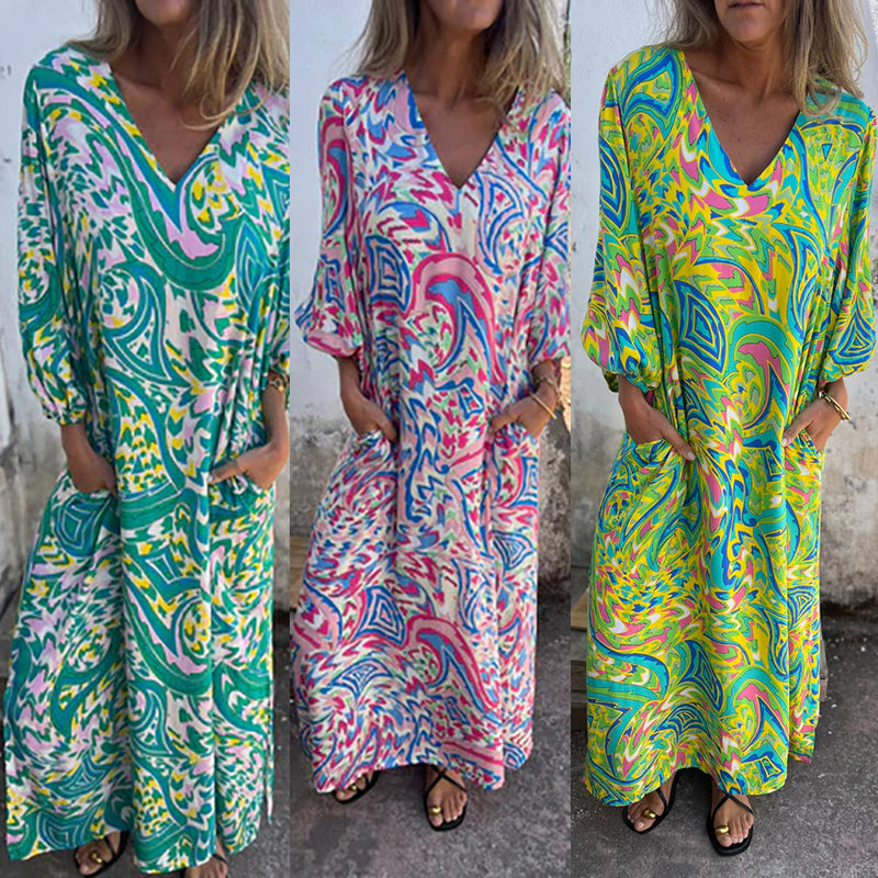Mireille Bohemian Maxi Dress