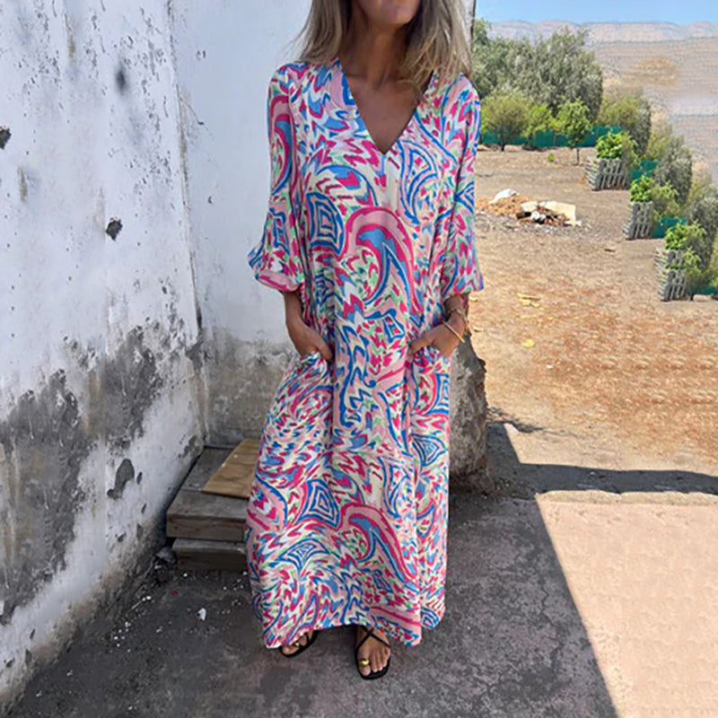 Mireille Bohemian Maxi Dress