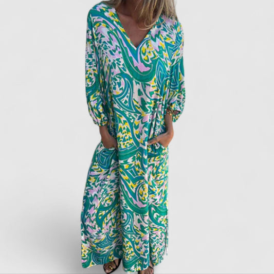Mireille Bohemian Maxi Dress
