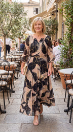 Celine A-Line Maxi Dress