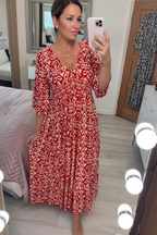 Selene Bohemian Midi Dress
