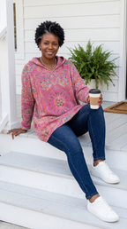 Seraphina Retro Hooded Knit